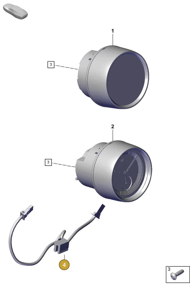 992971319A — Porsche 911 (2020-2022) diagram p57906100, position 4