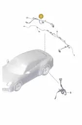 992971372B Porsche Cable Set for Camera