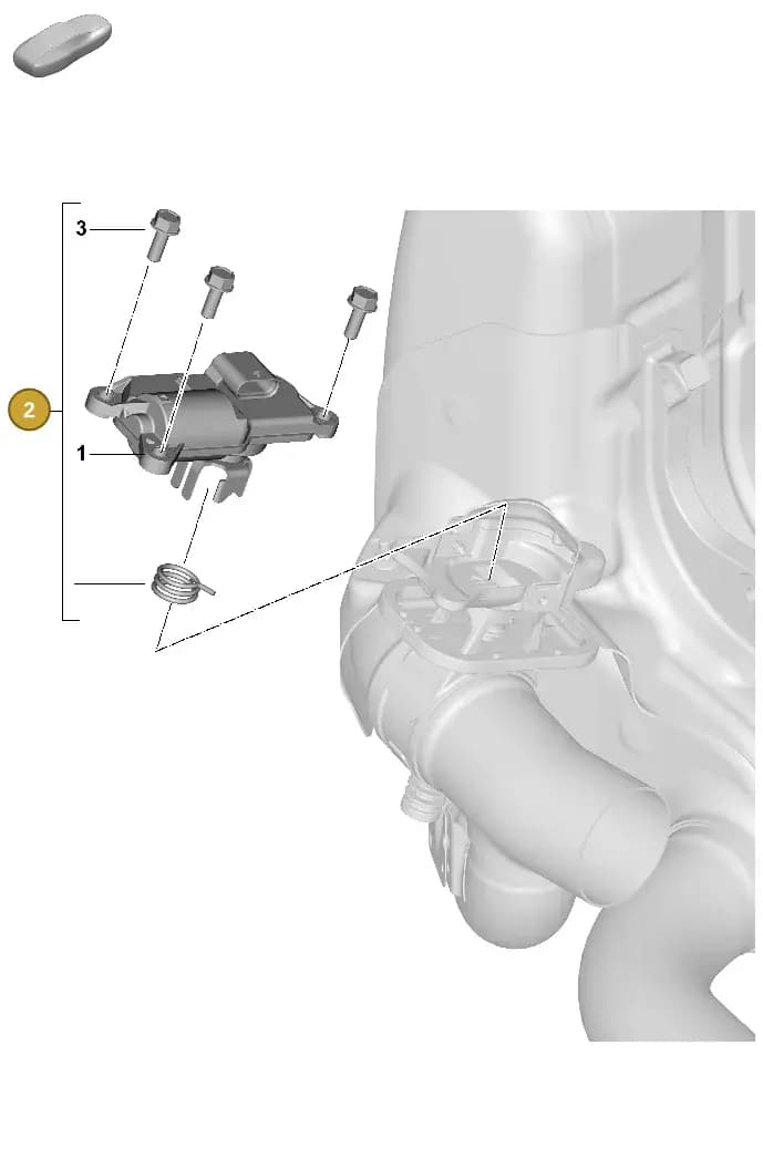 992998021 — Porsche 911 (2024-2025) diagram p63202550, position 2
