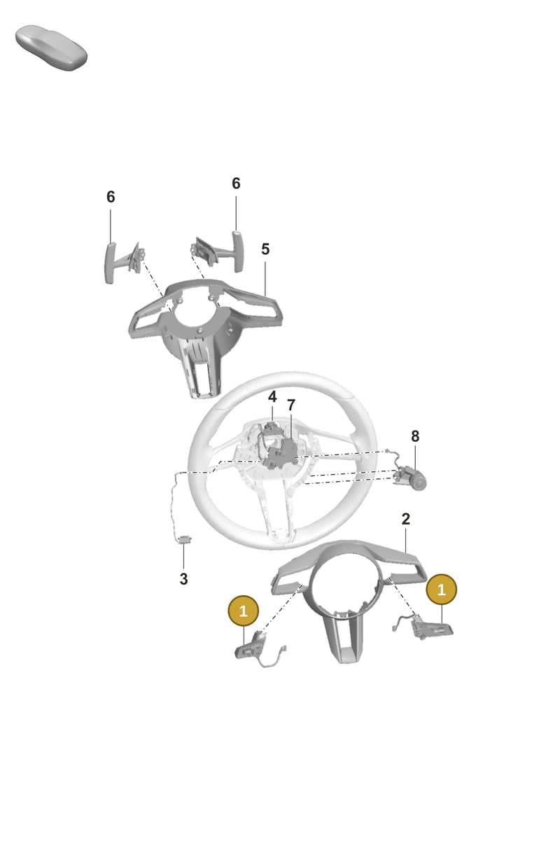 992998537C6N3 — Porsche 911 (2020-2022) diagram p53403240, position 1