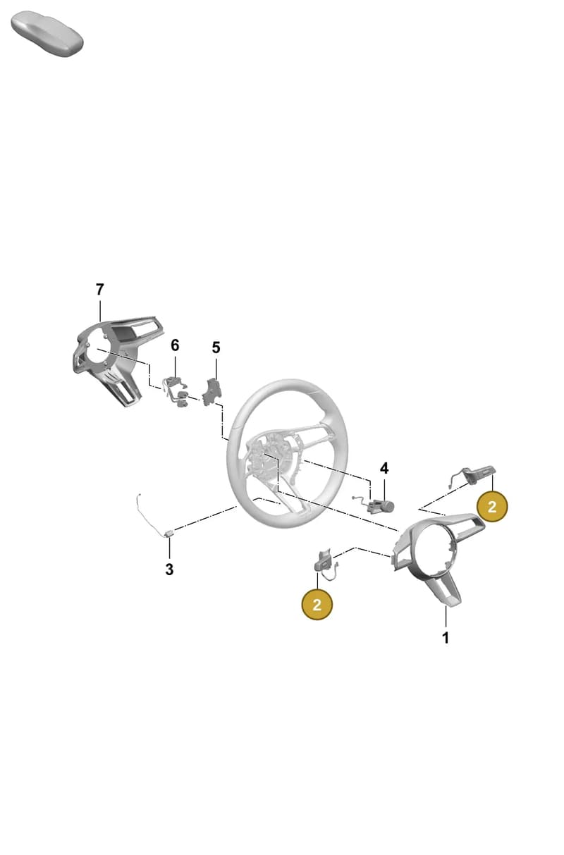992998537C6N3 — Porsche Macan (2024-2024) diagram p61403295, position 2