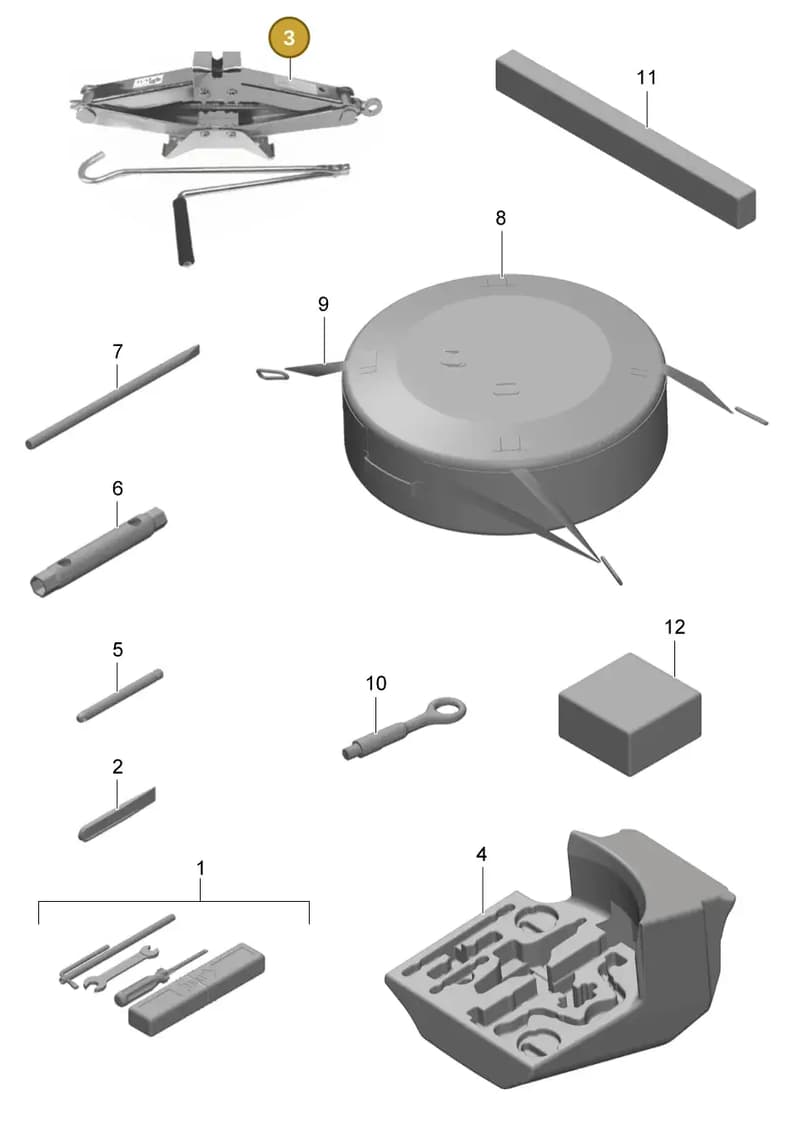 99672121100 — Porsche 911 (2013-2020) diagram p41001000, position 3