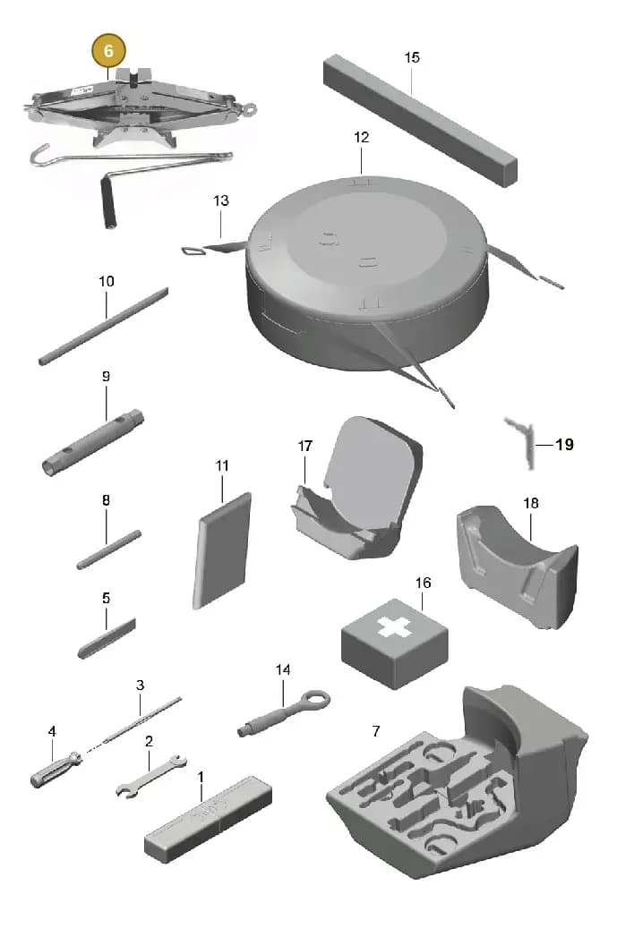 99672121100 — Porsche Boxster (2016-2019) diagram p48001000, position 6