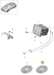 99764227558 Porsche Dvd-Rom for Navigation System