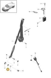 99780366300 Porsche Spacer Sleeve