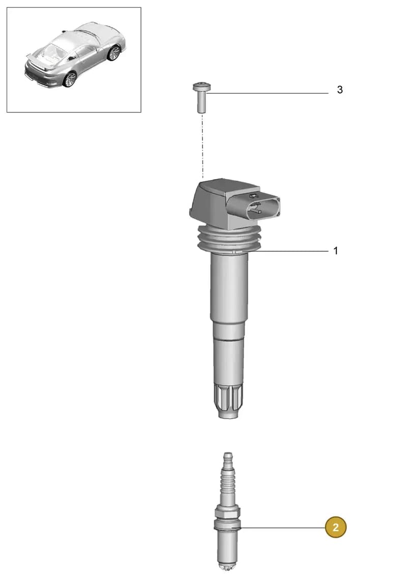 99907001502 — Porsche 911 (2013-2020) diagram p41901000, position 2