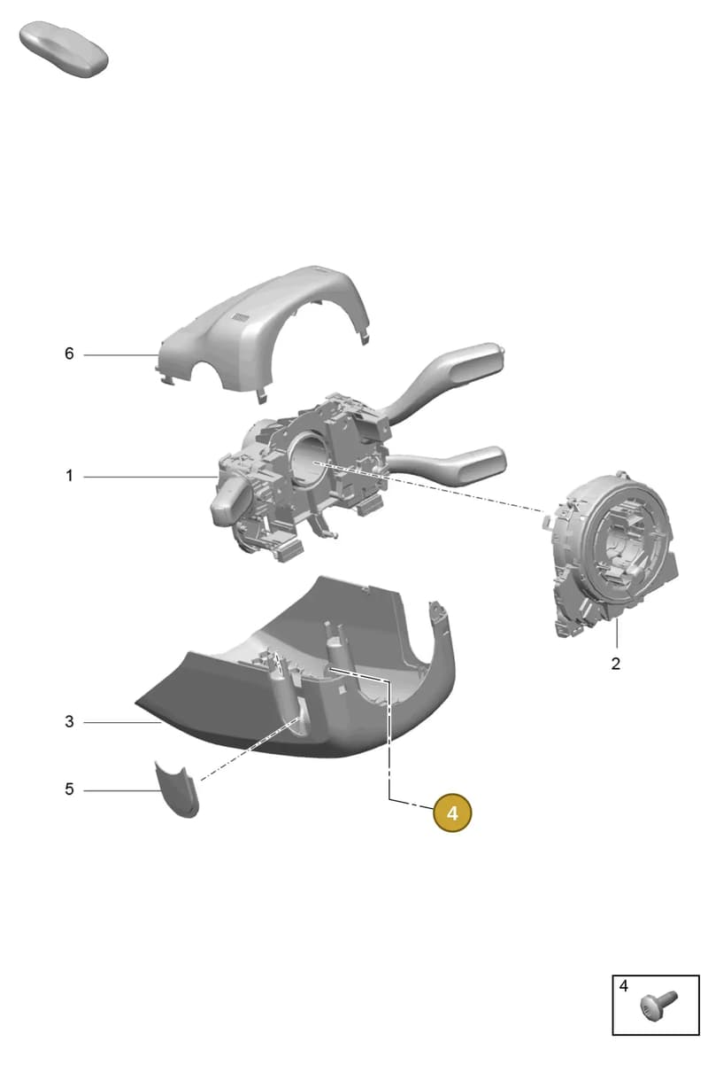 99907315509 — Porsche Boxster Spyder (2019-2020) diagram p55903100, position 4