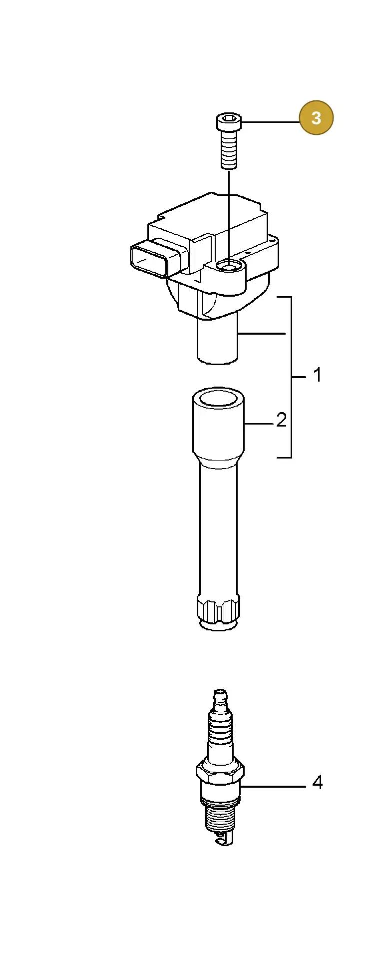 99907322809 — Porsche Carrera 4 Cabrio (2004-2008) diagram p26901000, position 3