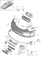 99907325509 Porsche Bolt with Washer