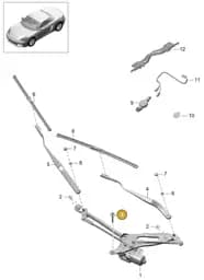 99914130401 Porsche Bolt with Washer