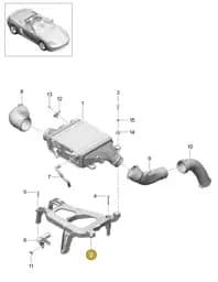 99950748840 Porsche Cable Holder