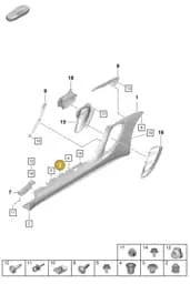 99959141340 Porsche Retaining Clip