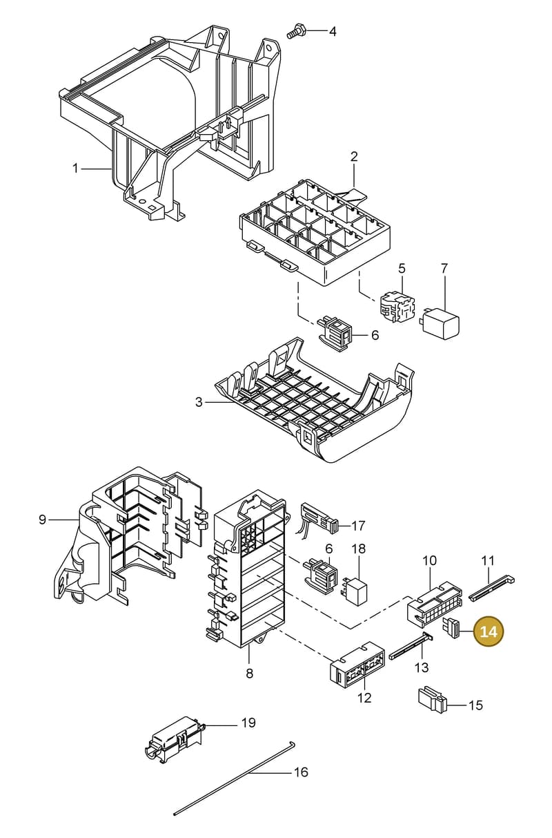 99960707700 — Porsche Turbo (2006-2009) diagram p30902000, position 14