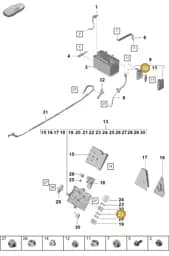 99960709500 Porsche Fuse