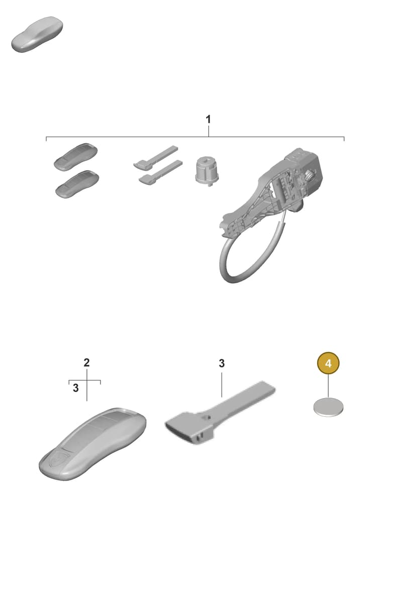 99961110800 — Porsche Panamera (2020-2023) diagram p58898000, position 4