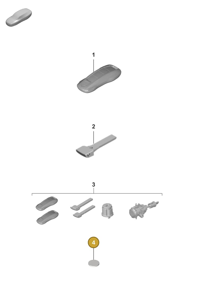 99961110800 — Porsche 911 (2024-2025) diagram p53898000, position 4