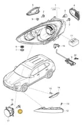 99963114491 Porsche Halogen Bulb