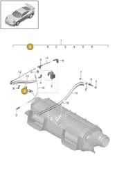 99965136301 Porsche Cable Holder