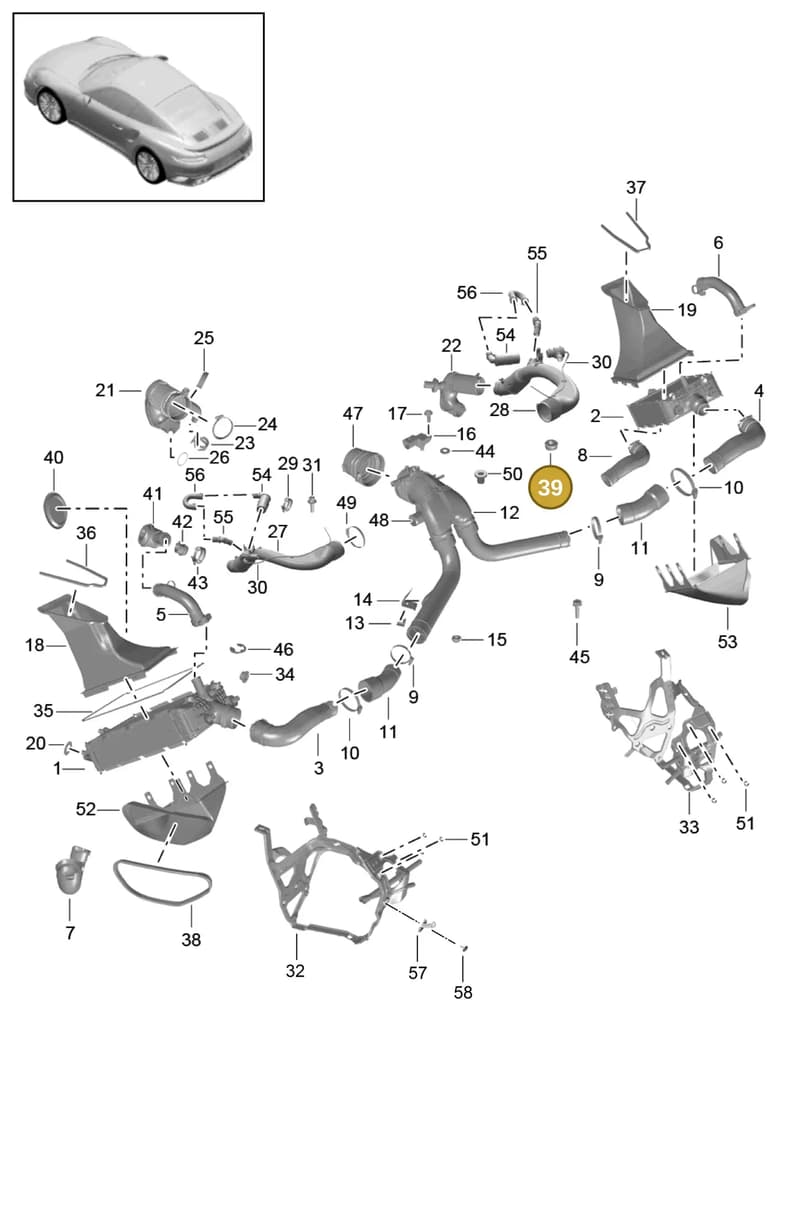 99970231941 — Porsche GT2 RS Clubsport (2013-2020) diagram p42107020, position 39