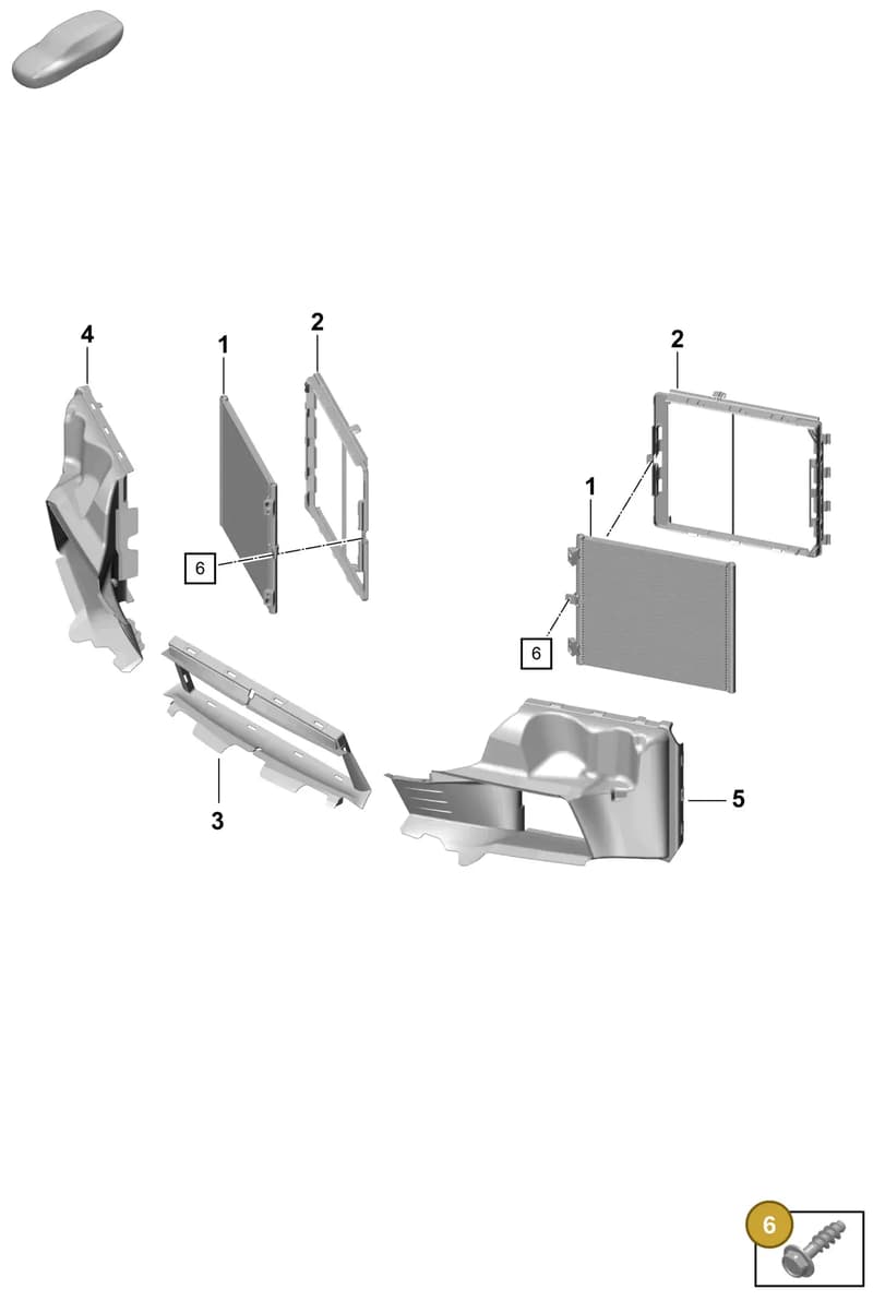 99991913309 — Porsche Boxster Spyder (2019-2020) diagram p55814300, position 6