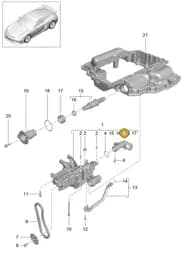 9A110707510 Porsche Intake Manifold