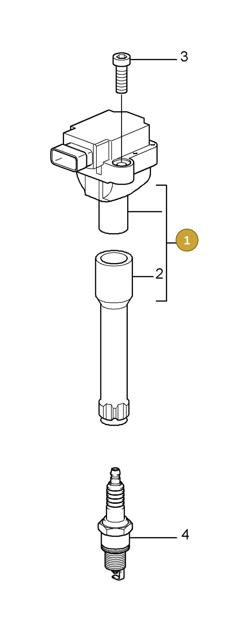 9A160210407 — Porsche GT3 RS (2006-2011) diagram p29901000, position 1