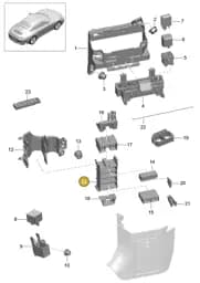 9A260707501 Porsche Wire Set