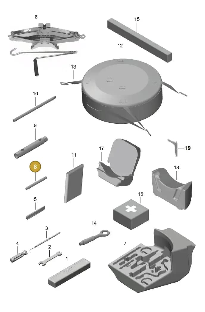 9A700102900 — Porsche Boxster (2016-2019) diagram p48001000, position 8