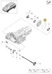9A700407400 Porsche O-Ring