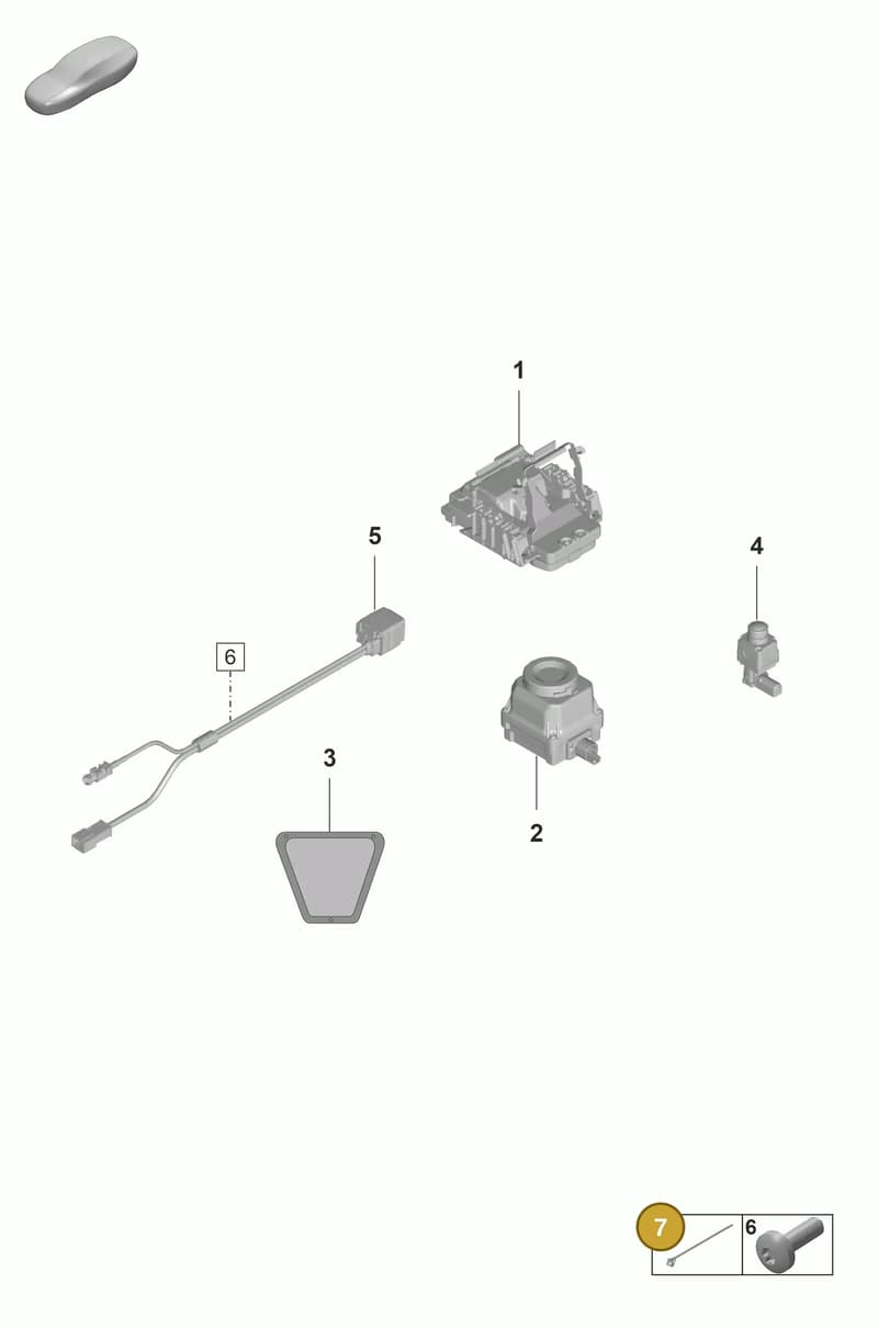 9A7005317 — Porsche Panamera (2020-2023) diagram p58911060, position 7