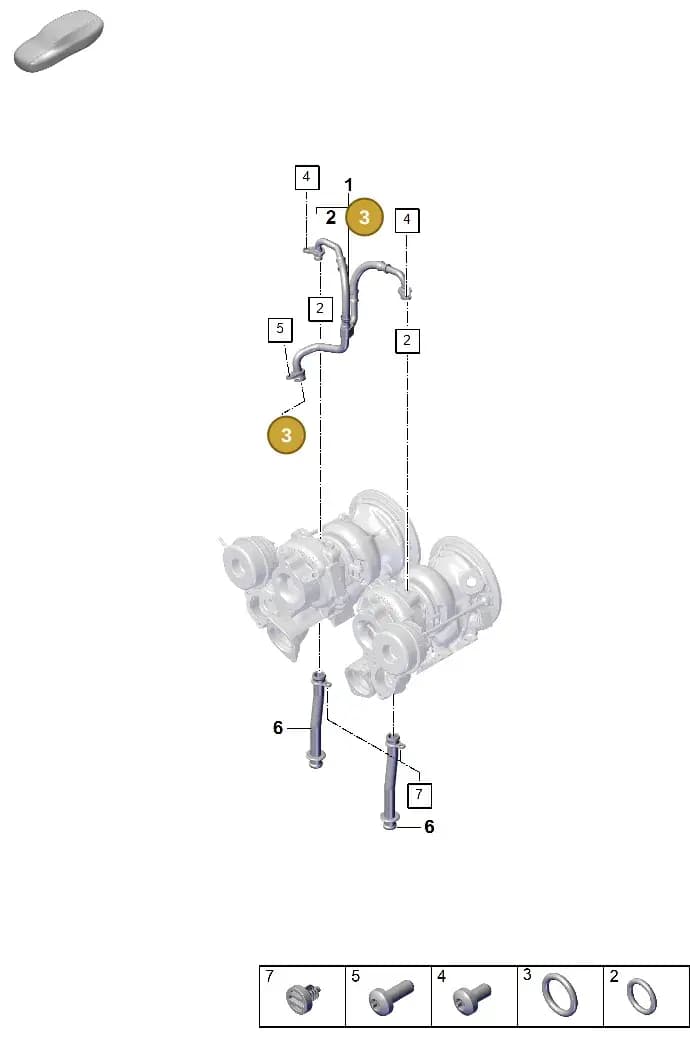 9A700690100 — Porsche Panamera (2023-2025) diagram p62202160, position 3