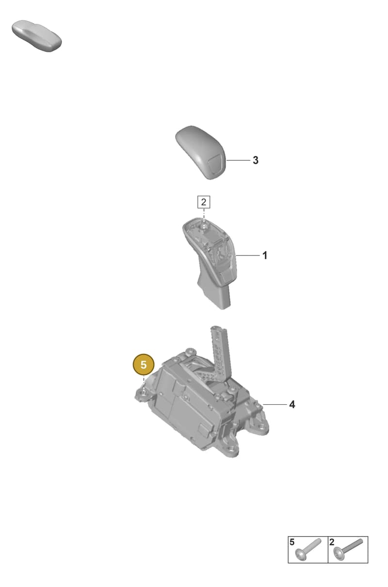 9A700746300 — Porsche Panamera (2020-2023) diagram p58701100, position 5