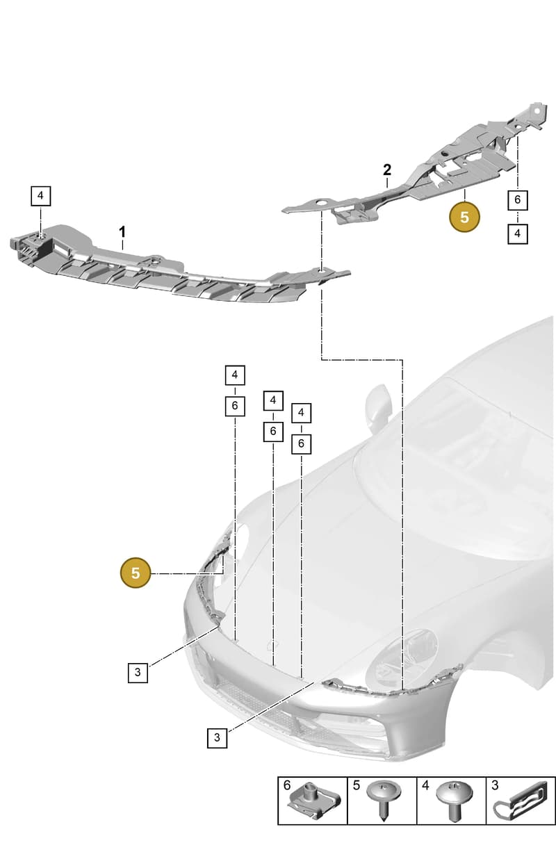 9A700751700 — Porsche 911 (2024-2025) diagram p63802200, position 5