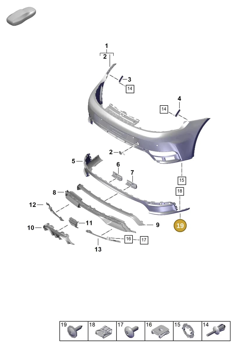 9A700751700 — Porsche 911 (2024-2025) diagram p63802600, position 19