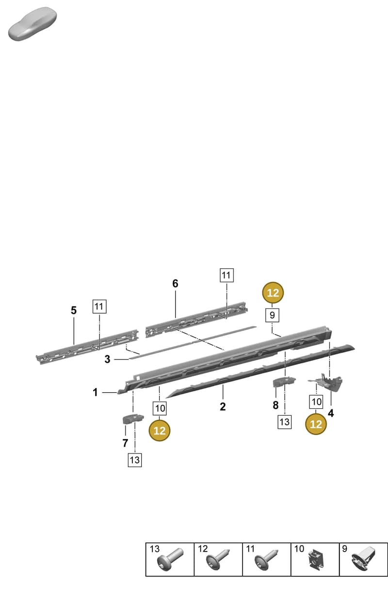 9A700769800 — Porsche Macan (2024-2024) diagram p61810240, position 12