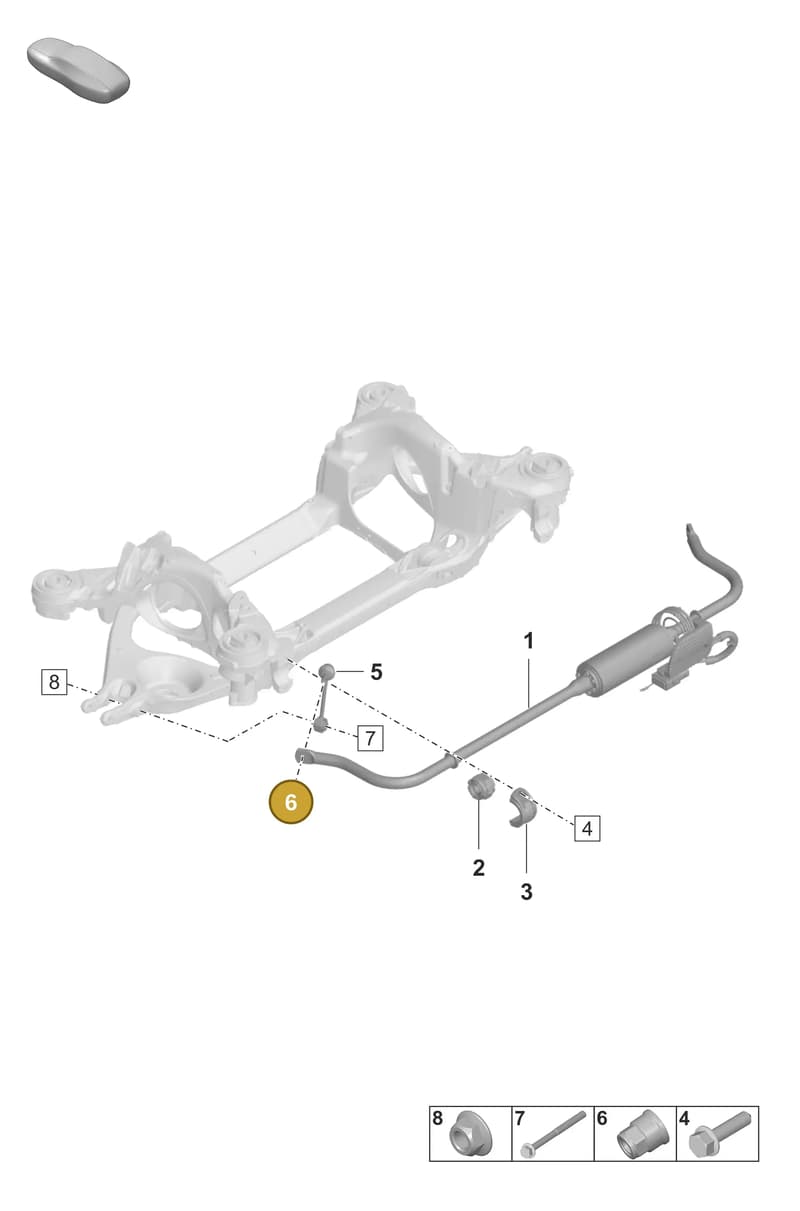 9A700781900 — Porsche Taycan Sport Turismo (2019-2024) diagram p56501300, position 6