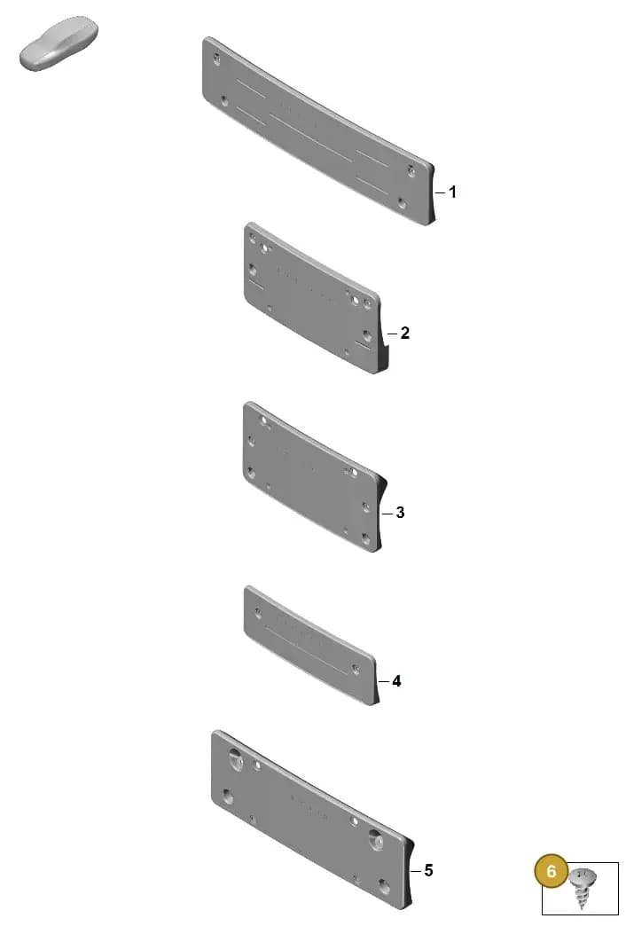 9A700788200 — Porsche 911 (2024-2025) diagram p63802300, position 6
