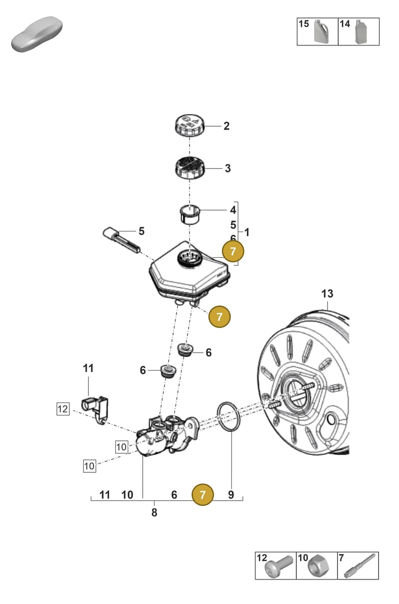 9A700791600 — Porsche Panamera (2020-2023) diagram p58604000, position 7