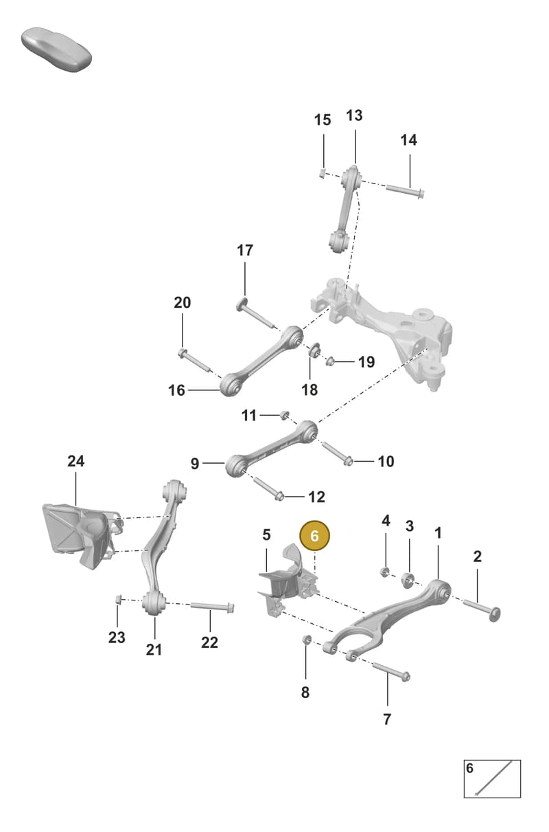 9A700837900 — Porsche 911 (2020-2022) diagram p53501010, position 6