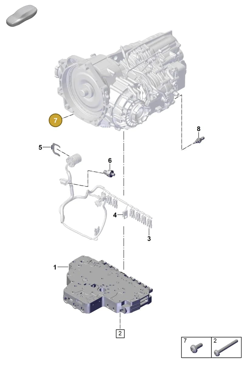 9A700855200 — Porsche 911 (2021-2022) diagram p59302120, position 7