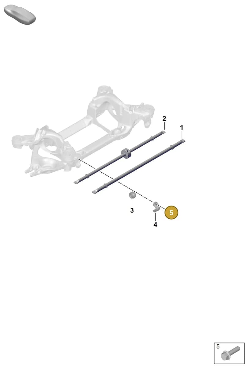 9A700861500 — Porsche Taycan Sport Turismo (2019-2024) diagram p56501320, position 5