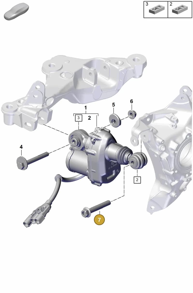 9A700867700 — Porsche 911 (2024-2025) diagram p63503000, position 7