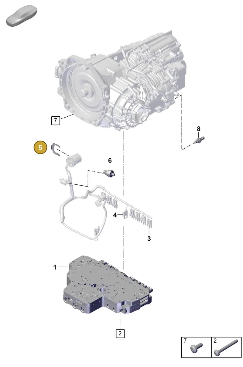 9A703532100 — Porsche 911 (2021-2022) diagram p59302120, position 5