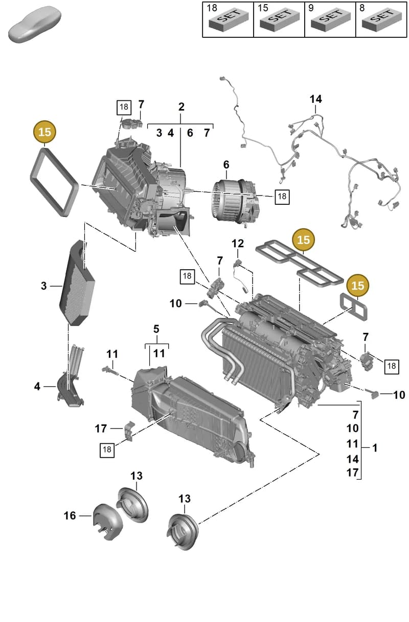 9A706811700 — Porsche Panamera (2023-2025) diagram p62814000, position 15