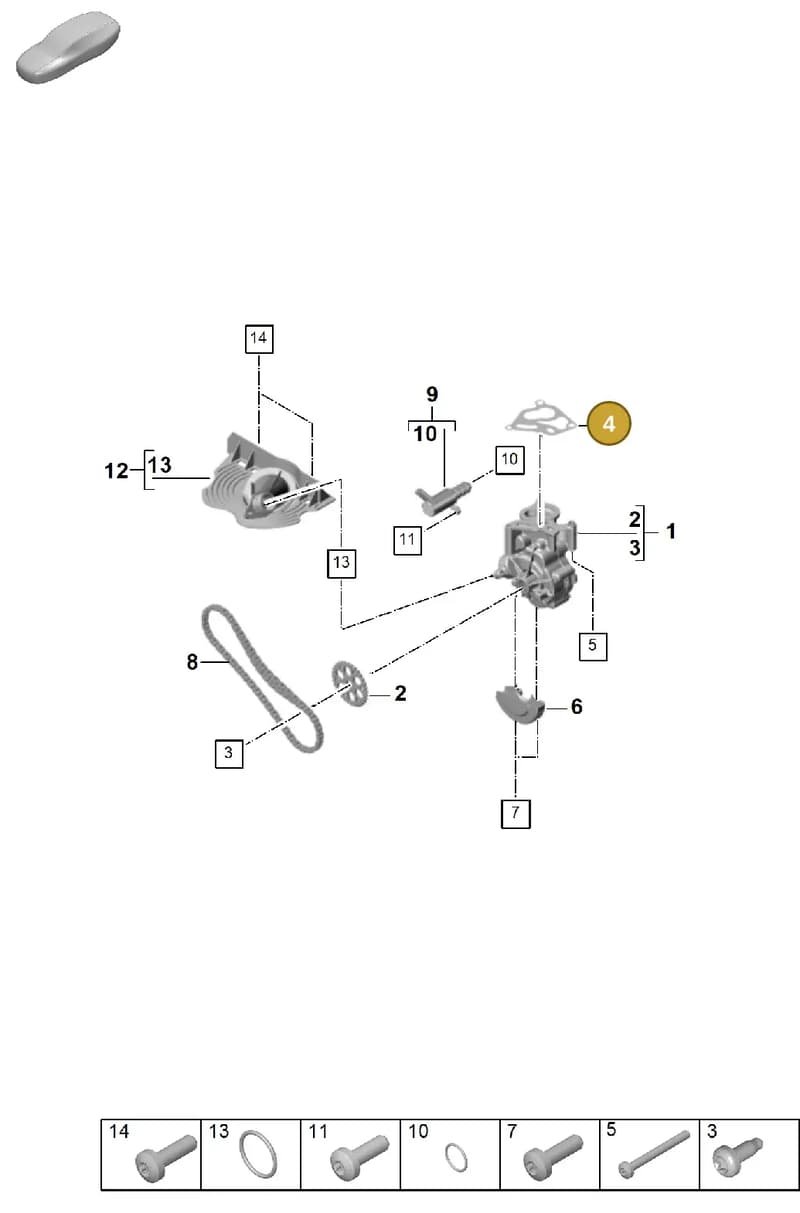 9A710316100 — Porsche Cayenne Coupe (2023-2023) diagram p60104020, position 4