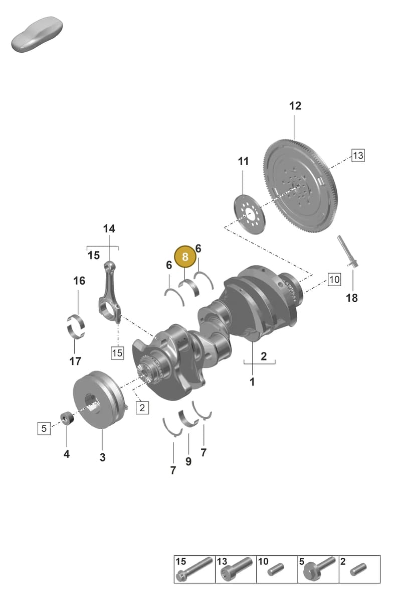 9A710556112 — Porsche Panamera (2023-2025) diagram p58102010, position 8