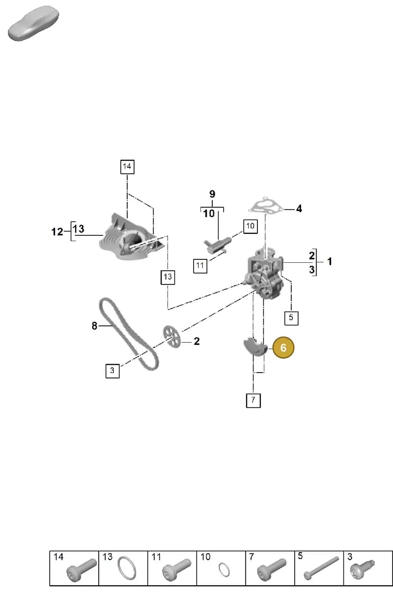 9A711513200 — Porsche Cayenne Coupe (2023-2023) diagram p60104020, position 6