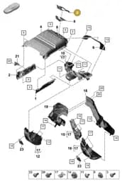 9A711947101 Porsche Cover