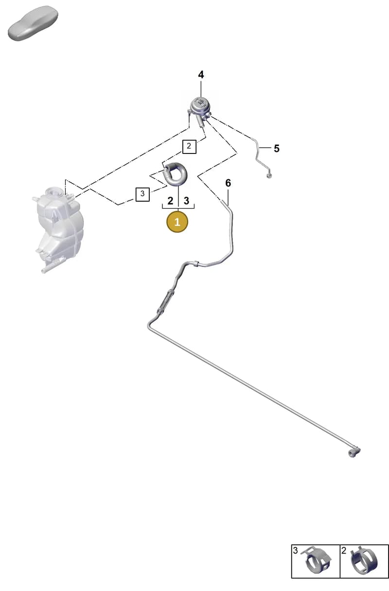9A712144700 — Porsche Panamera (2023-2025) diagram p62105340, position 1