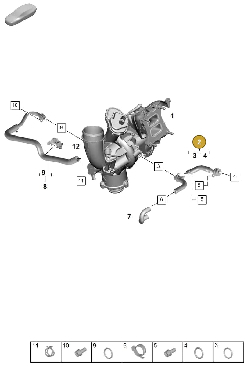 9A7121497 — Porsche Cayenne Coupe (2023-2023) diagram p60202100, position 2